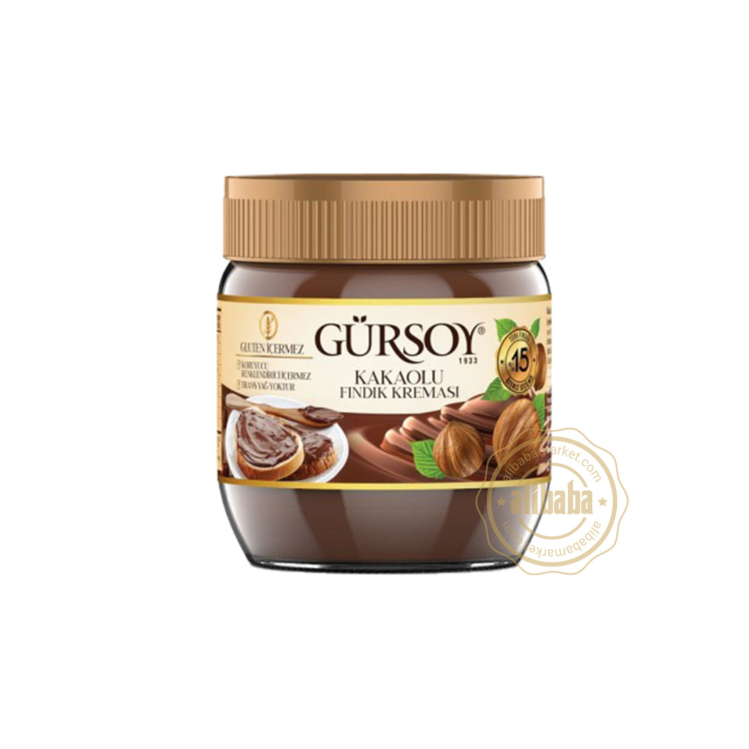 GURSOY %15 COCOA HAZELNUT SPREAD 400GR - Altin Grocery Spread Gursoy