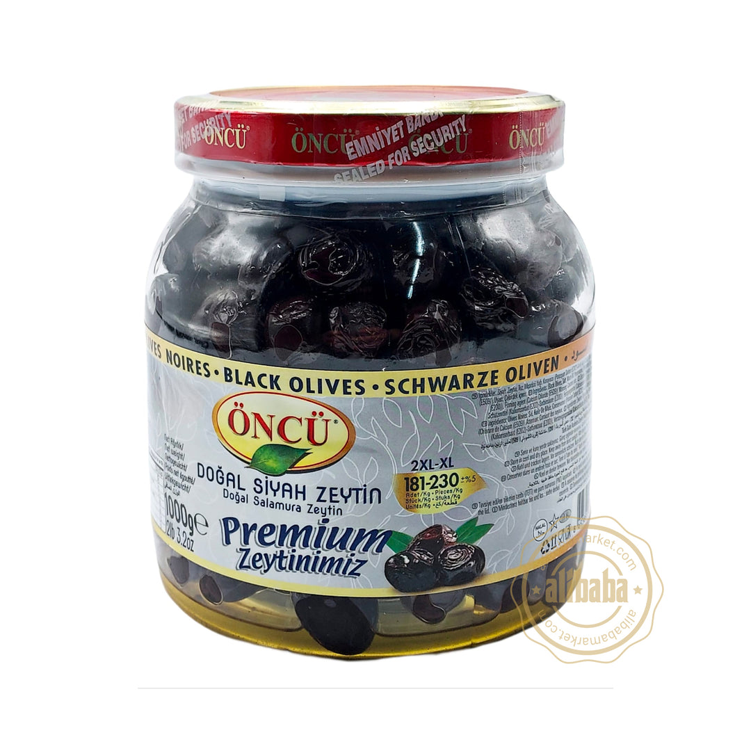 ONCU BLACK OLIVES (2XL-XL) 1000GR - Altin Grocery Olive Oncu
