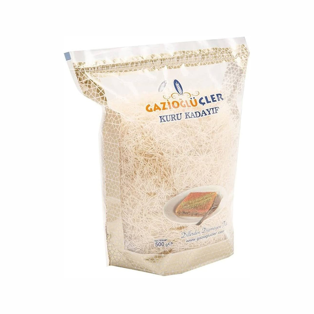 GAZIOGLU KURU (DRIED) KADAYIF 500GR - Altin Grocery Kataifi Gazioglu