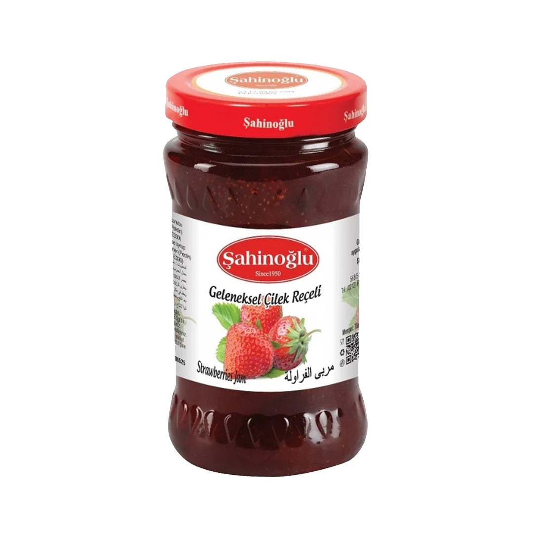 SAHINOGLU STRAWBERRY JAM 800G - Altin Grocery Jam Sahinoglu