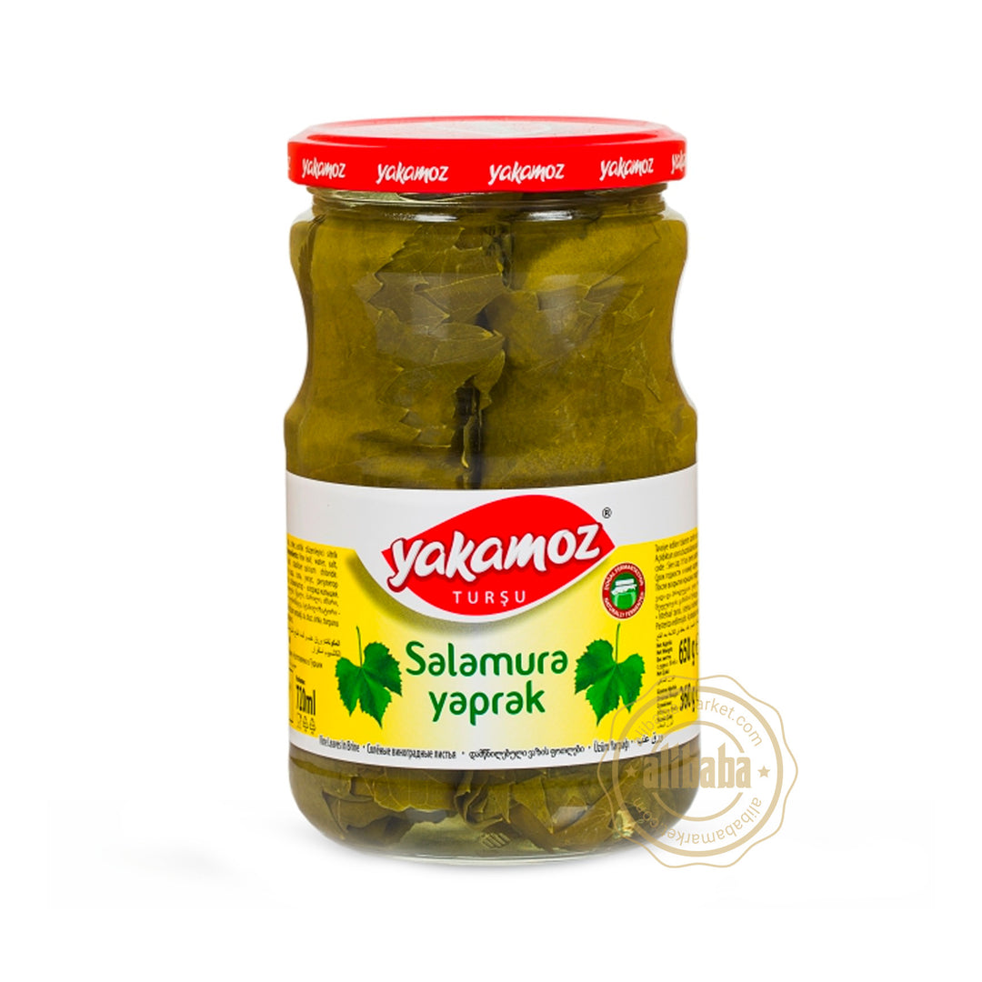 YAKAMOZ GRAPE LEAVES 720ML - Altin Grocery Grape Leaves Yakamoz