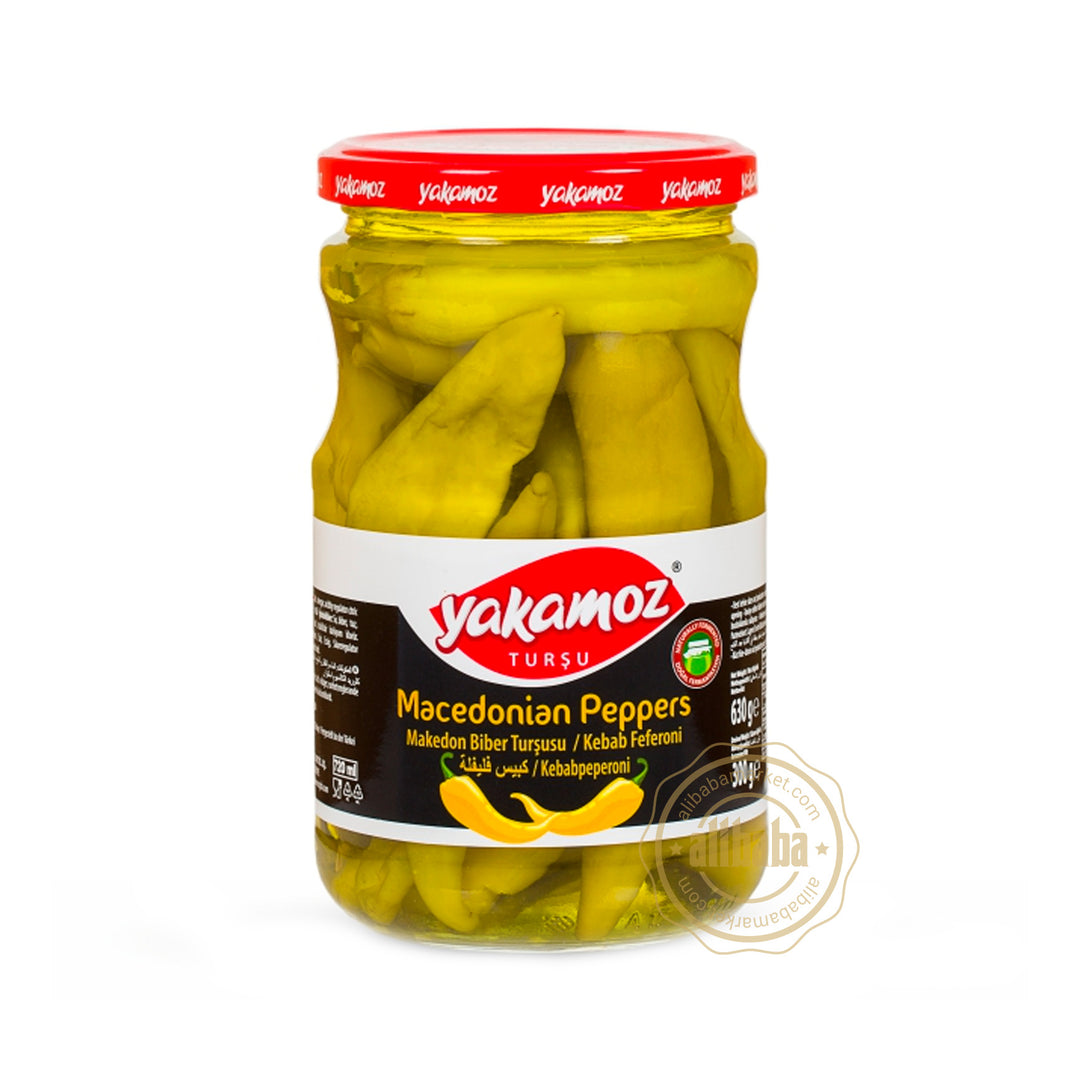 YAKAMOZ MACEDONIAN PICKLED PEPPER 720ML - Altin Grocery Pickle Yakamoz