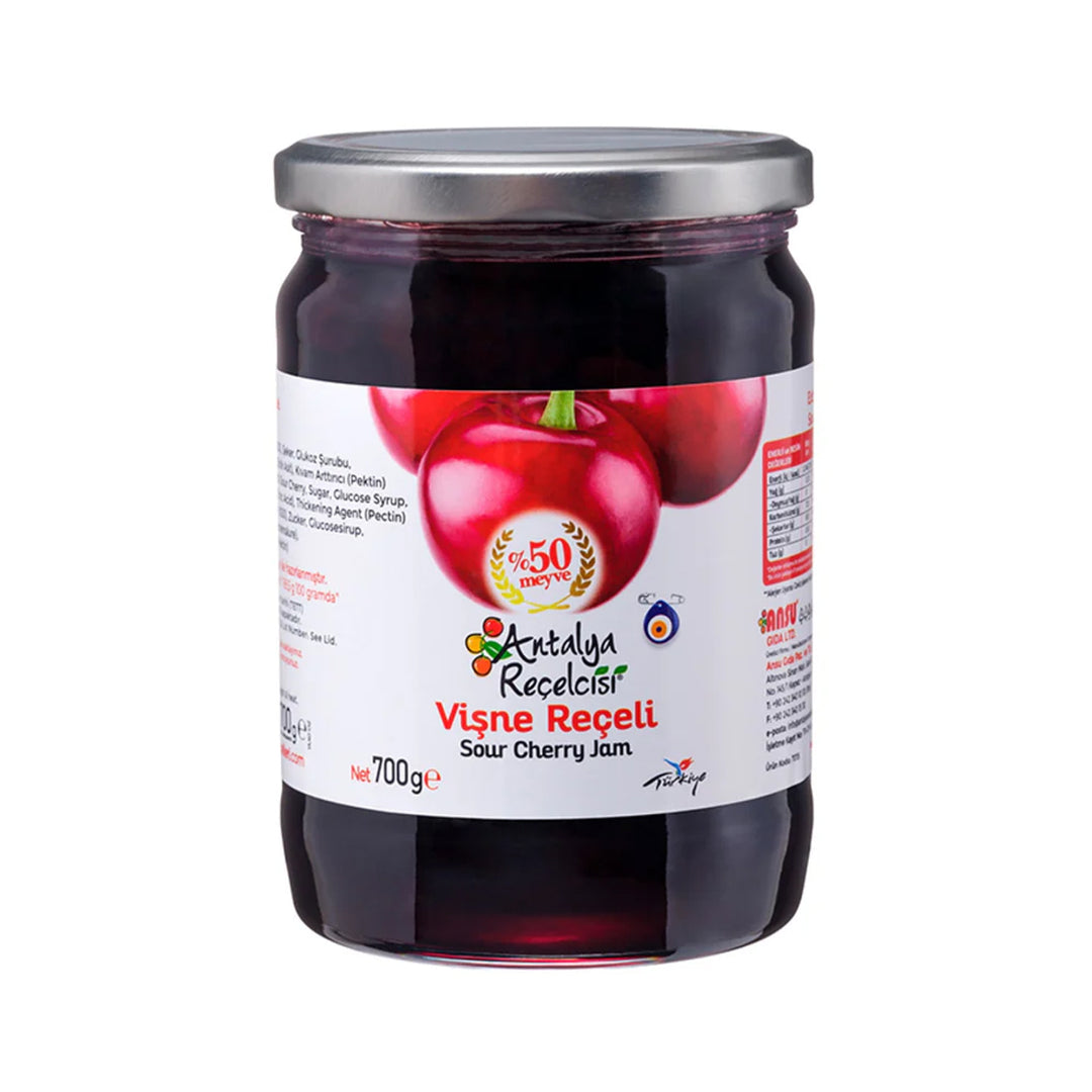 ANTALYA RECELCISI SOUR CHERRY JAM 700GR - Altin Grocery Jam Antalya Recelcisi