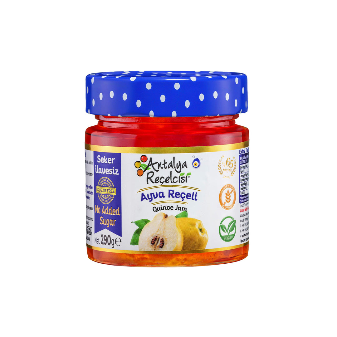 ANTALYA RECELCISI NO ADDED SUGAR QUINCE JAM 290G - Altin Grocery Jam Antalya Recelcisi