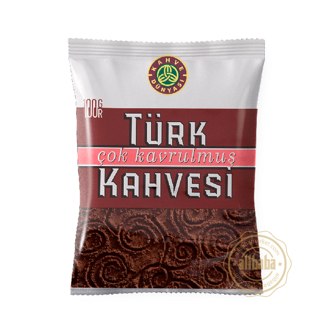 KAHVE DUNYASI DARK ROAST TURKISH COFFEE 100GR