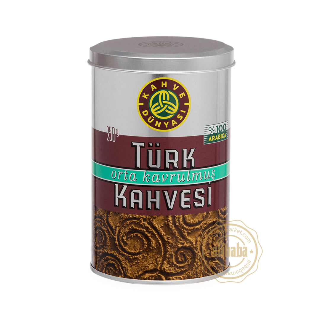 KAHVE DUNYASI MEDIUM ROAST TURKISH COFFEE 250GR