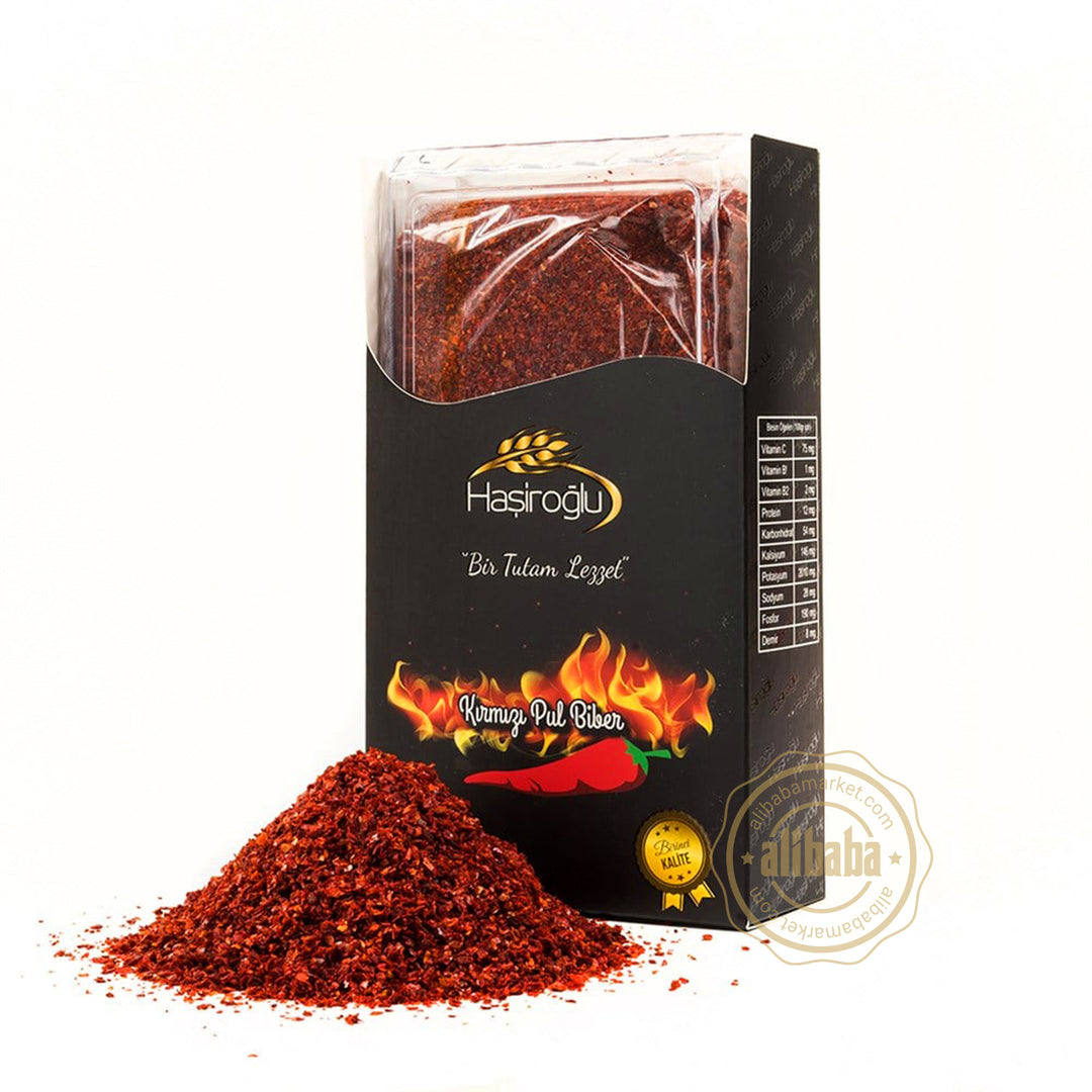 HASIROGLU PREMIUM RED PEPPER FLAKES (OZEL IPEK) 500GR - Altin Grocery Spice Hasiroglu