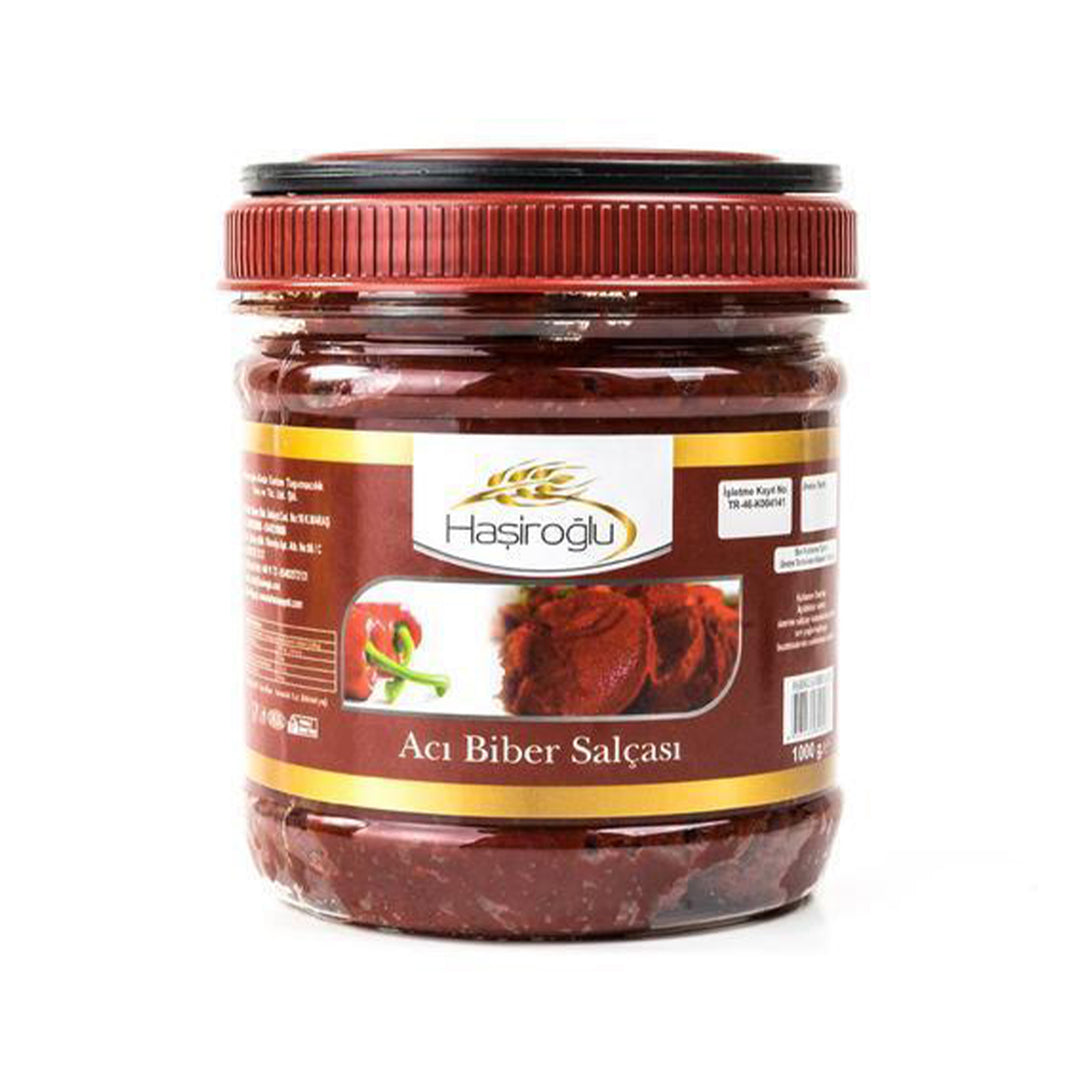 HASIROGLU HOMEMADE HOT PEPPER PASTE 1KG - Altin Grocery Paste Hasiroglu