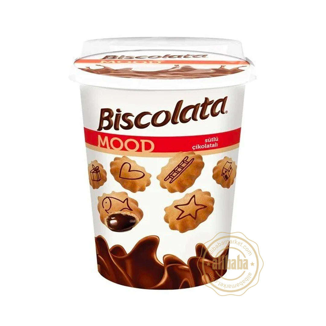 BISCOLATA MOOD MILK CHOCOLATE 125GR CUP