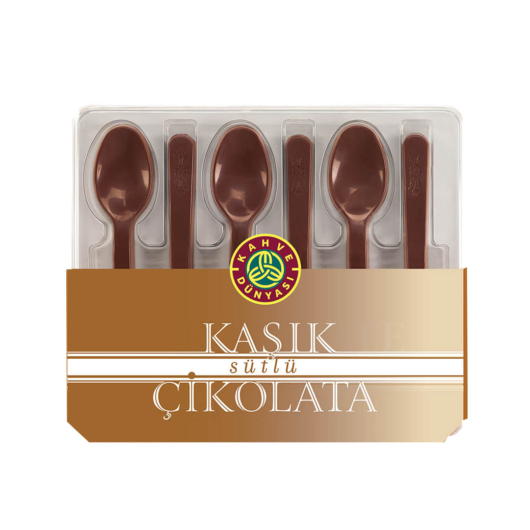 KAHVE DUNYASI SPOON CHOCOLATE 6PCS - Altin Grocery Chocolate Kahve Dunyasi