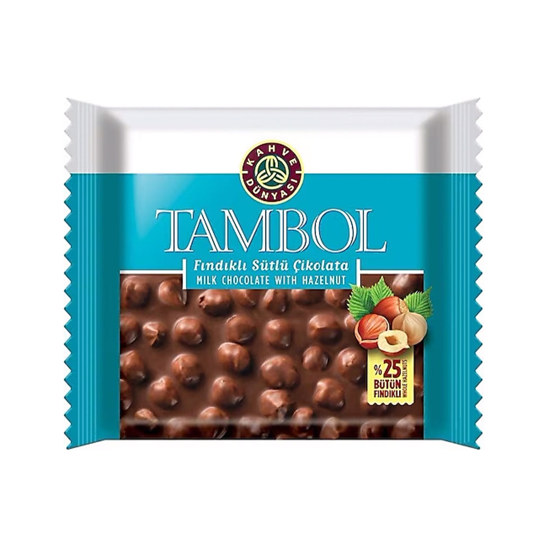 KAHVE DUNYASI TAMBOL HAZELNUT 77G - Altin Grocery Chocolate Kahve Dunyasi