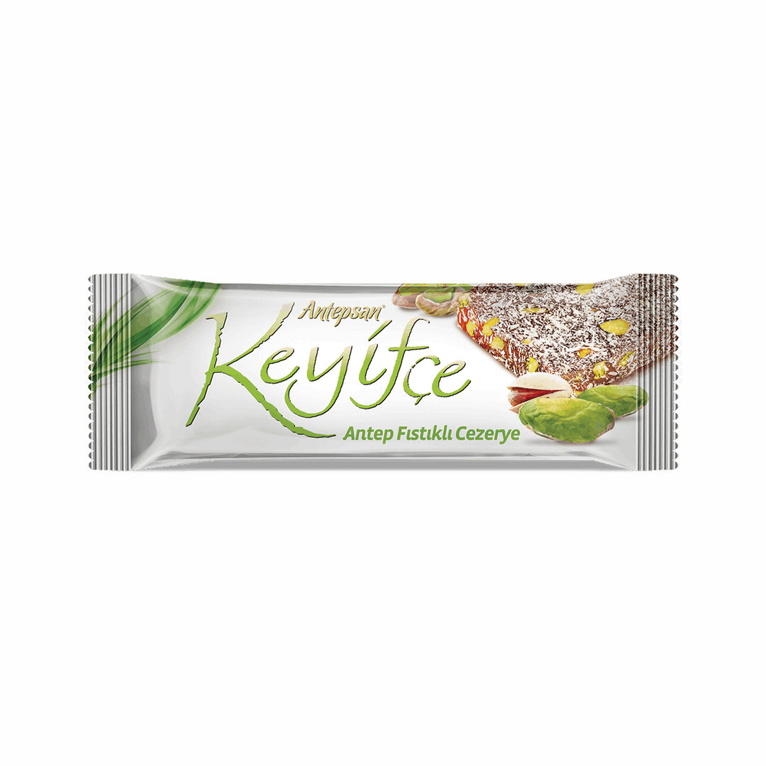 KEYIFCE CEZERYE WITH PISTACHIO 50G - Altin Grocery Traditional Sweet Altin Grocery