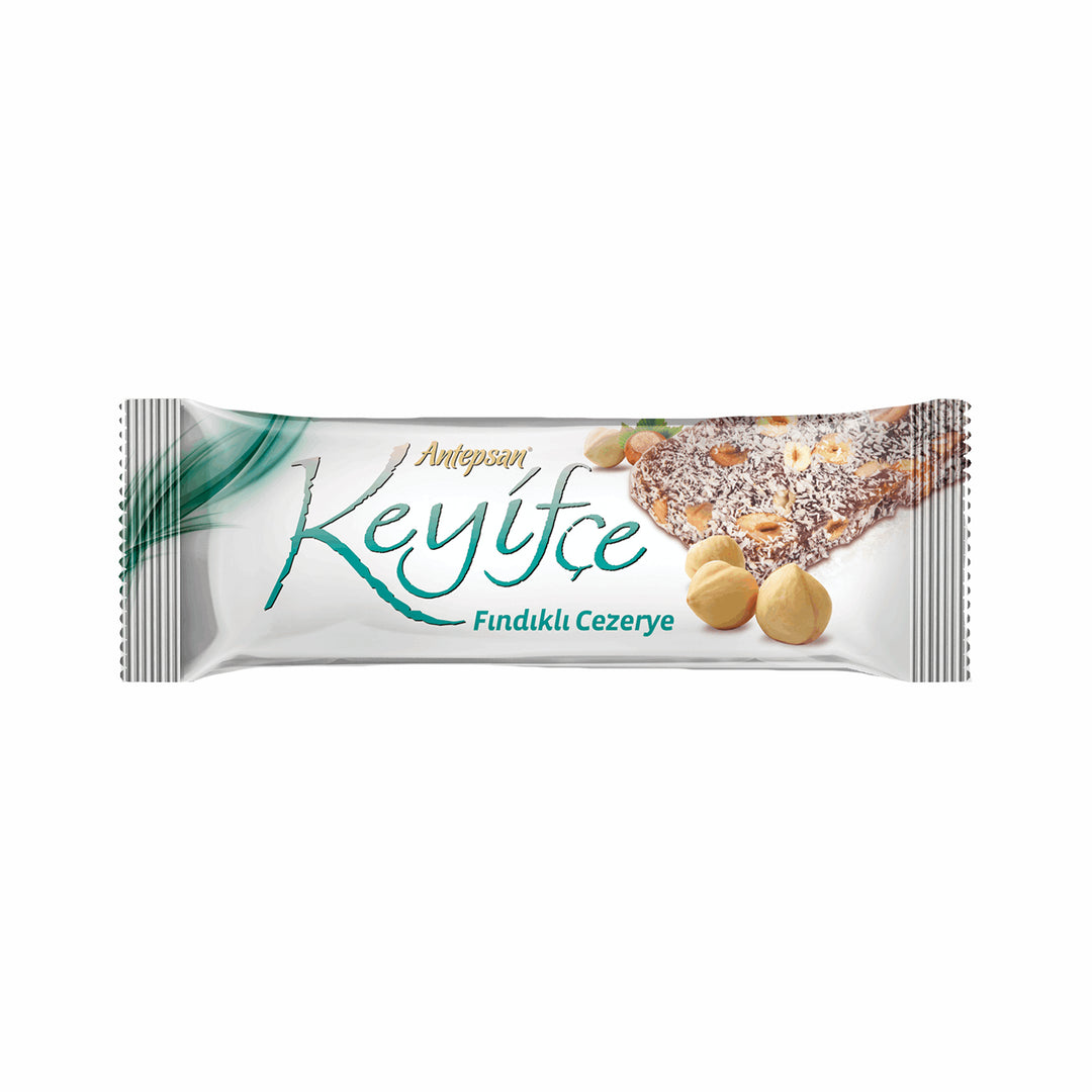 KEYIFCE CEZERYE WITH HAZELNUT 50G - Altin Grocery Traditional Sweet Altin Grocery