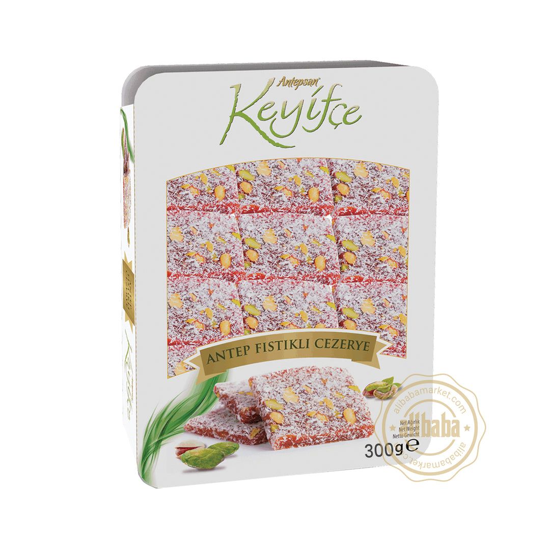 KEYIFCE CEZERYE WITH PISTACHIO 300GR