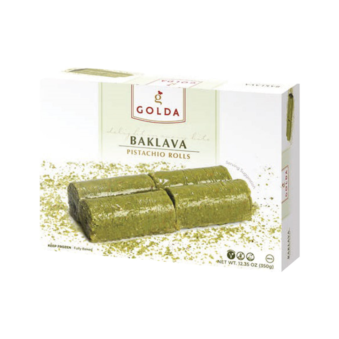 GOLDA PISTACHIO ROLL 350GR - Altin Grocery Baklava Golda