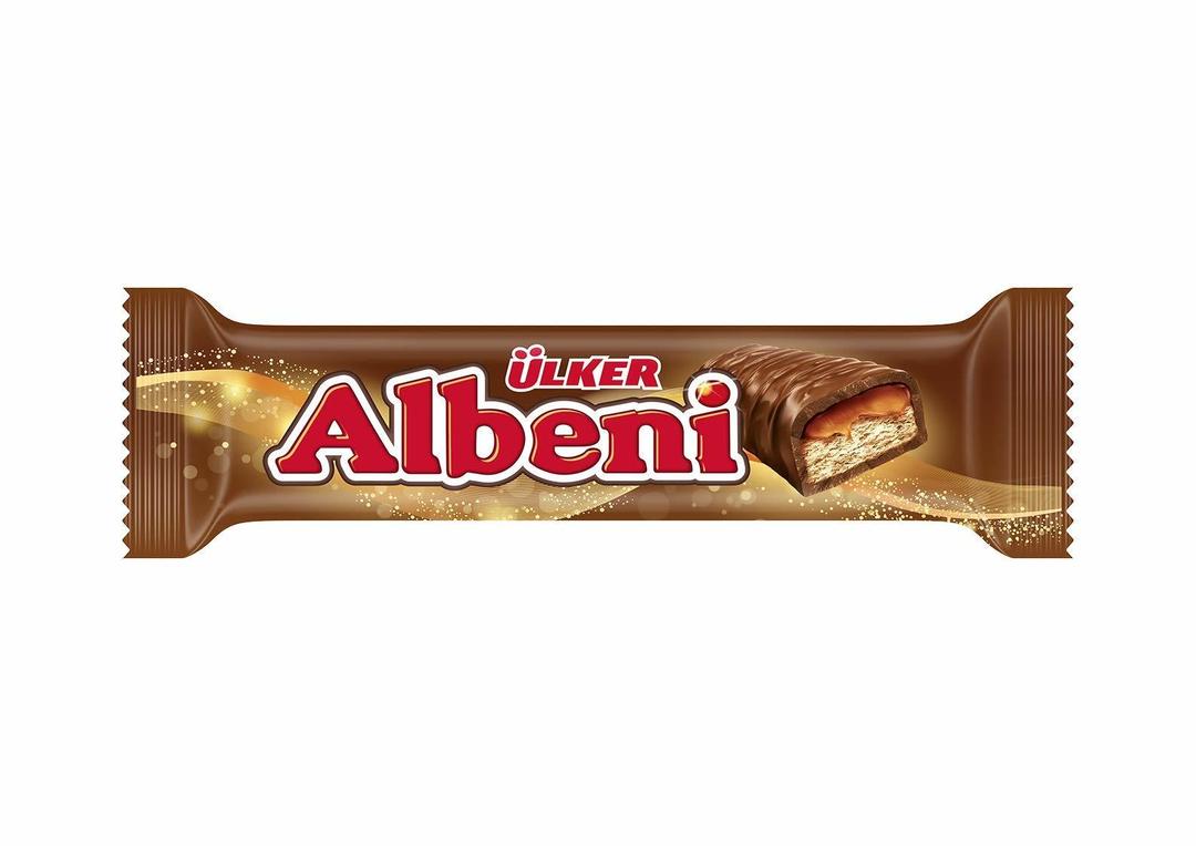 ULKER ALBENI CHOC. COATED BAR 40GR - Altin Grocery Chocolate Ulker