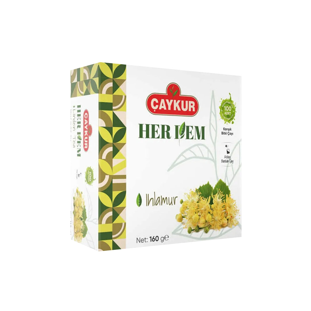 CAYKUR HER DEM LINDEN TEA TB 160G - Altin Grocery Tea Caykur