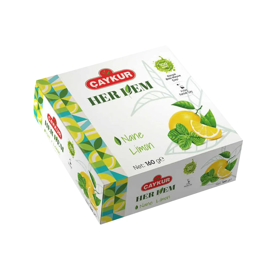 CAYKUR HER DEM MINT LEMON TEA TB 160G - Altin Grocery Tea Caykur