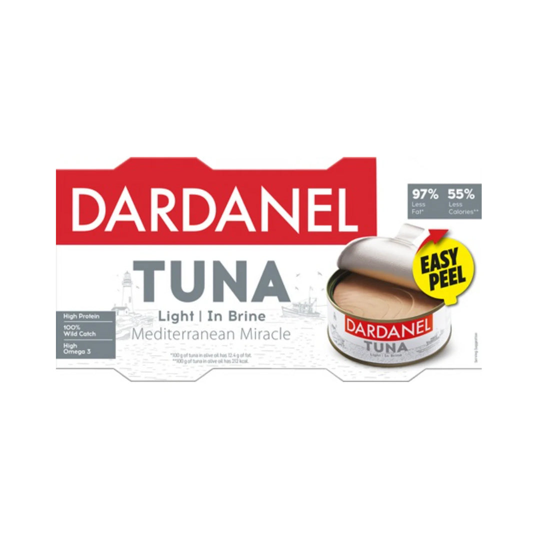 DARDANEL TUNA LIGHT (IN BRINE) 2X140GR - Altin Grocery Ready Meal Dardanel