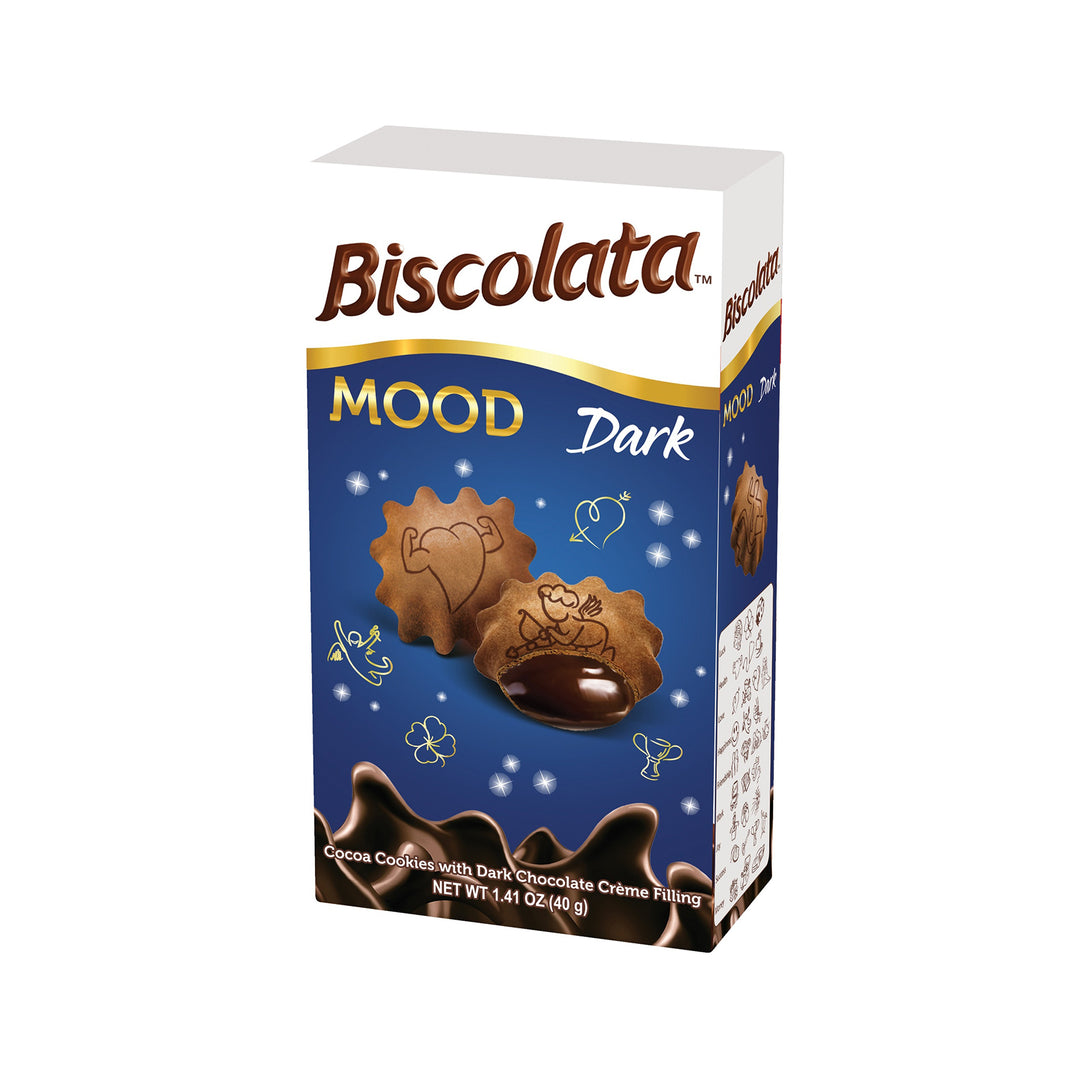 BISCOLATA MOOD DARK COOKIES 40 GR - Altin Grocery Chocolate Solen