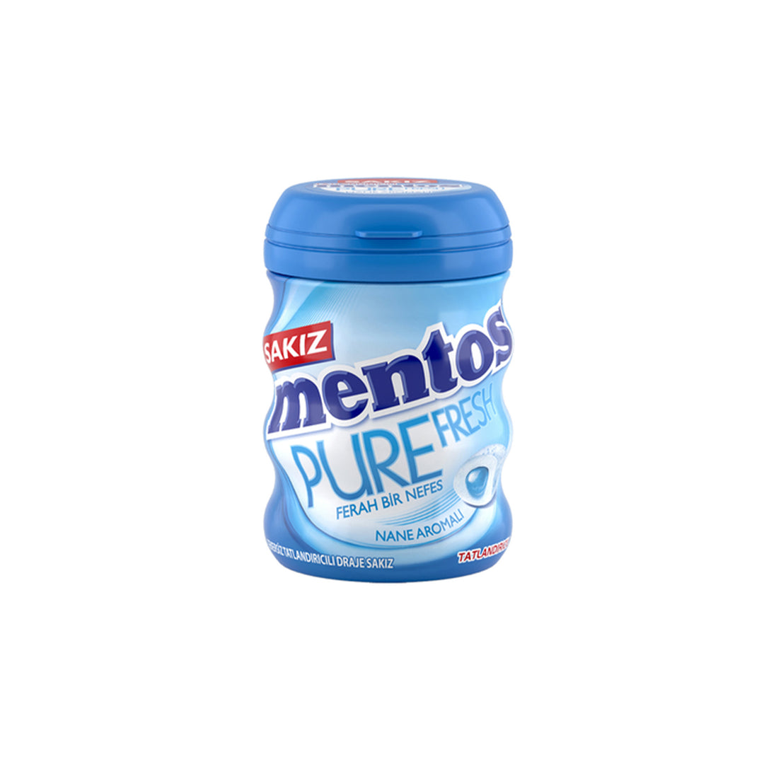 MENTOS PURE MINT GUM 60G - Altin Grocery Gum Mentos