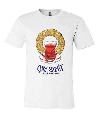 BOSPHORUS TEA AND SIMIT T-SHIRT - Altin Grocery T-Shirt Altin Grocery