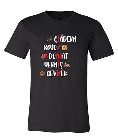 IZMIR FOOD T-SHIRT - Altin Grocery T-Shirt Altin Grocery