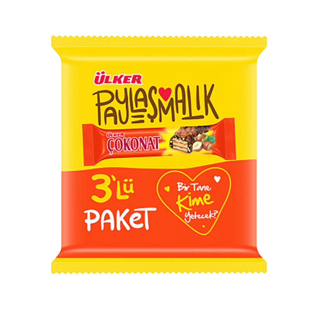 ULKER CHOCONAT WAFERS 3 PK - Altin Grocery Chocolate Ulker