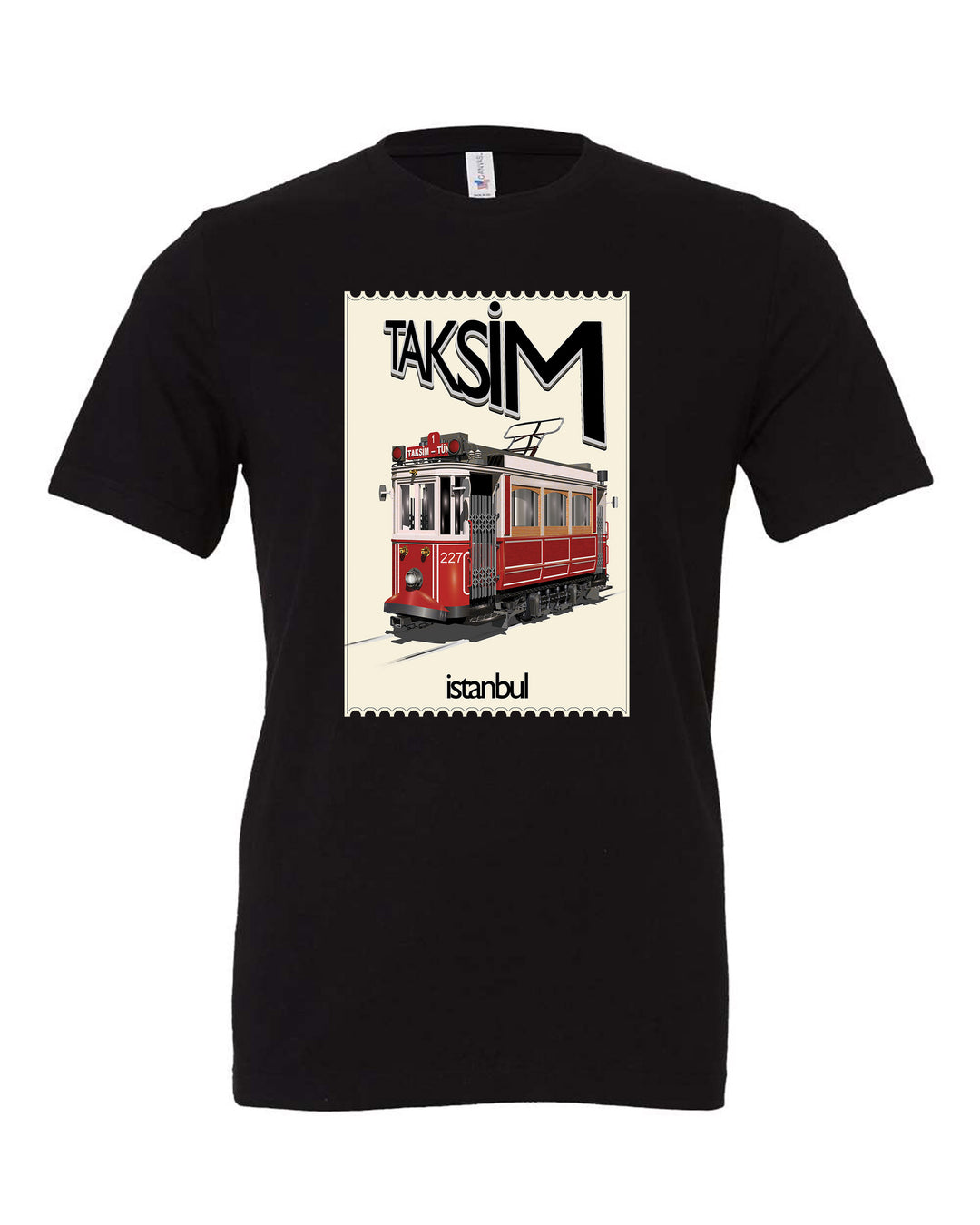 ISTANBUL TAKSIM SQUARE BLACK T-SHIRT - Altin Grocery T-Shirt Altin Grocery