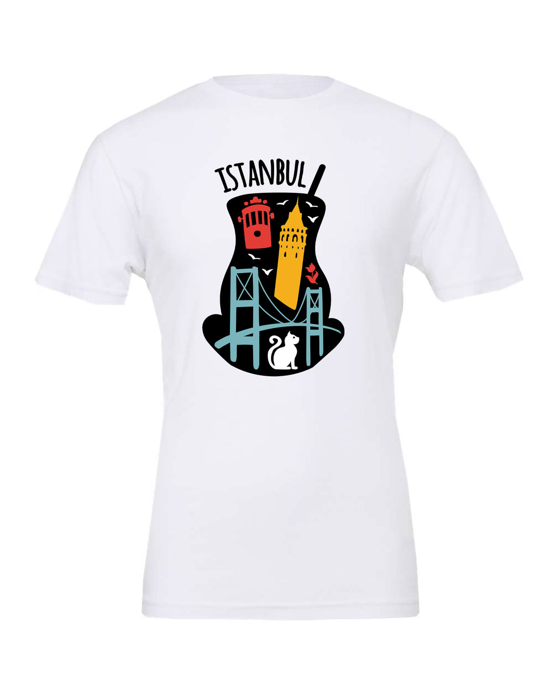 ISTANBUL GLASS TEA T-SHIRT - Altin Grocery T-Shirt Altin Grocery
