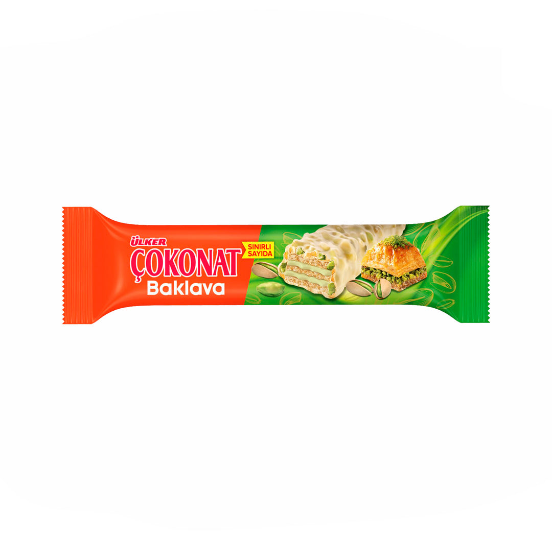 ULKER CHOCONAT WAFER W BAKLAVA 30G - Altin Grocery Chocolate Ulker