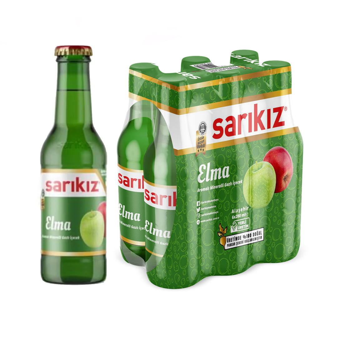 SARIKIZ MINERAL WATER APPLE 6X200ML