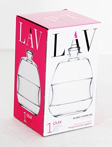 LAV FOOD SERVICE WITH COVER CILEKS1X 255 cc (8 1/2 oz) 1 PCS