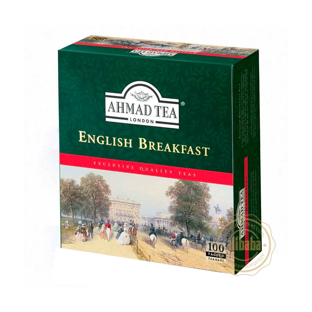 AHMAD TEA ENGLISH BREAKFAST TEA 100TB (TAG) - Altin Grocery Tea Ahmad Tea