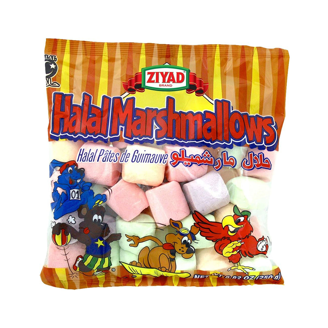ZIYAD HALAL MARSHMALLOWS MIX FLAVOR 8.82OZ - Altin Grocery Marshmallow Ziyad