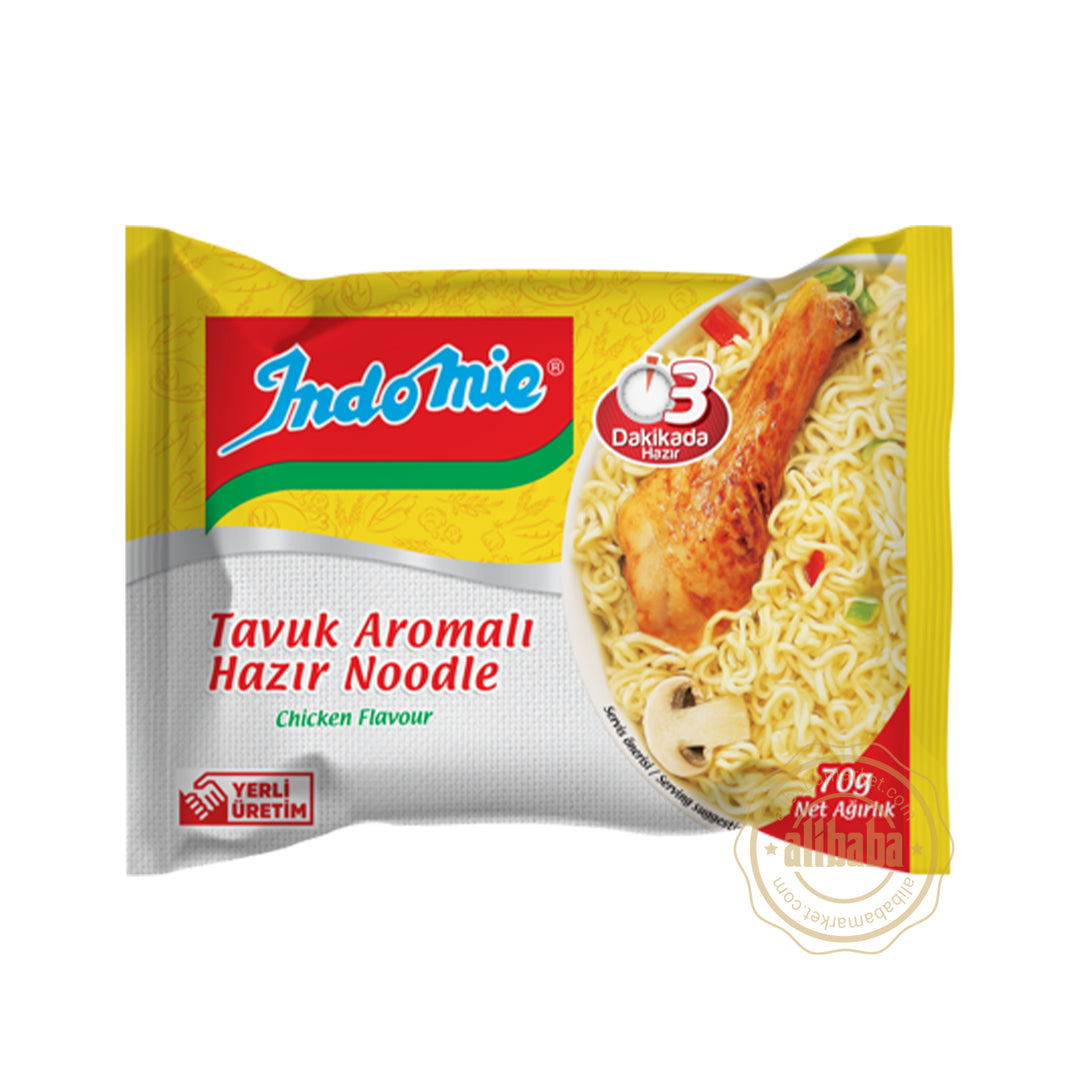 INDOMIE CHICKEN FLAVOUR NOODLE 70GR