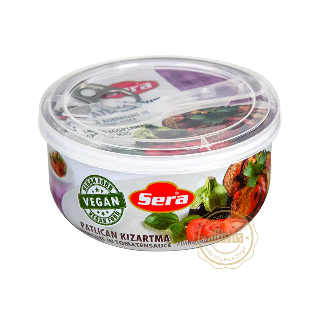 SERA FRIED EGGPLANT IN TOMATO SAUCE 300GR - Altin Grocery Ready Meal Sera