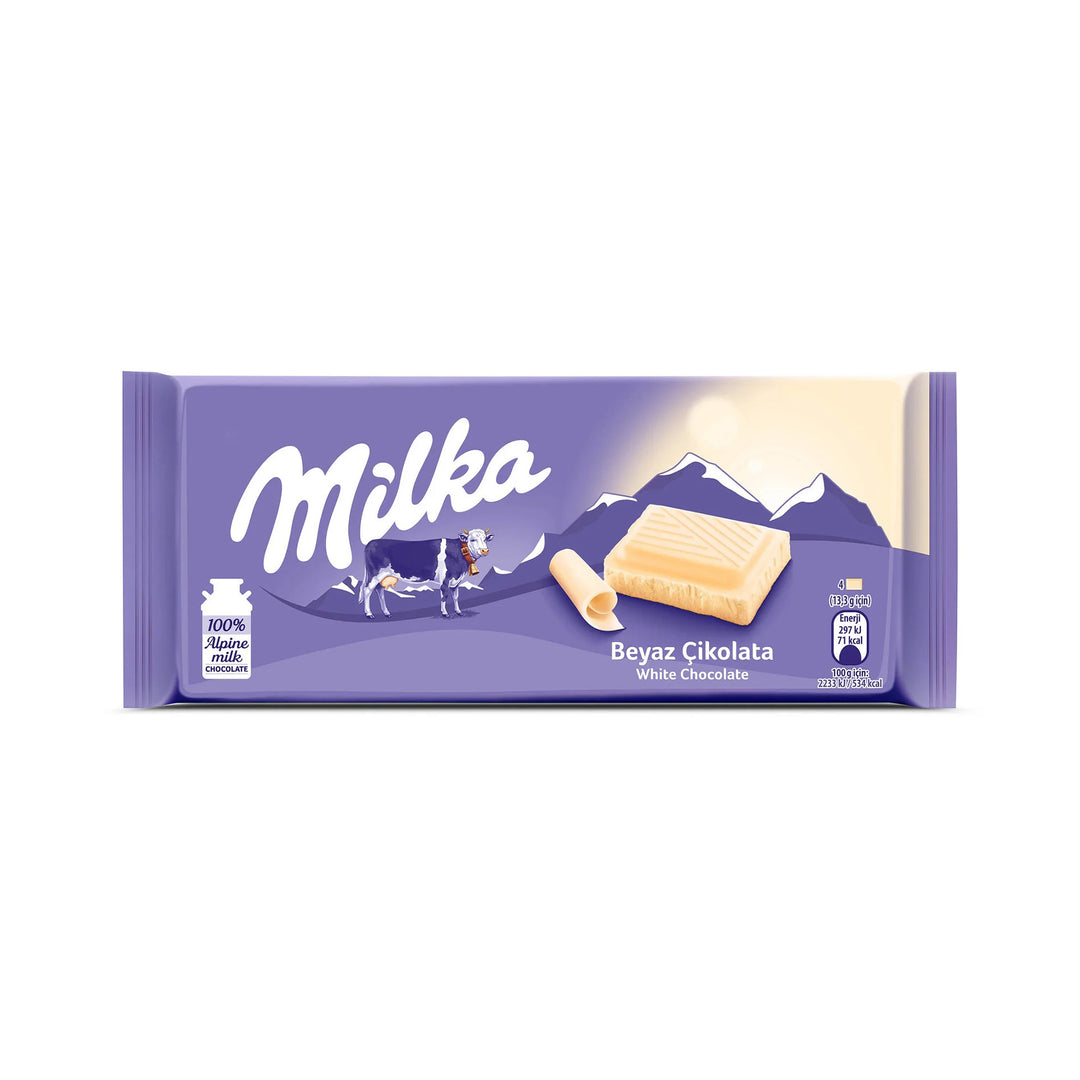 MILKA WHITE CHOCOLATE 100G
