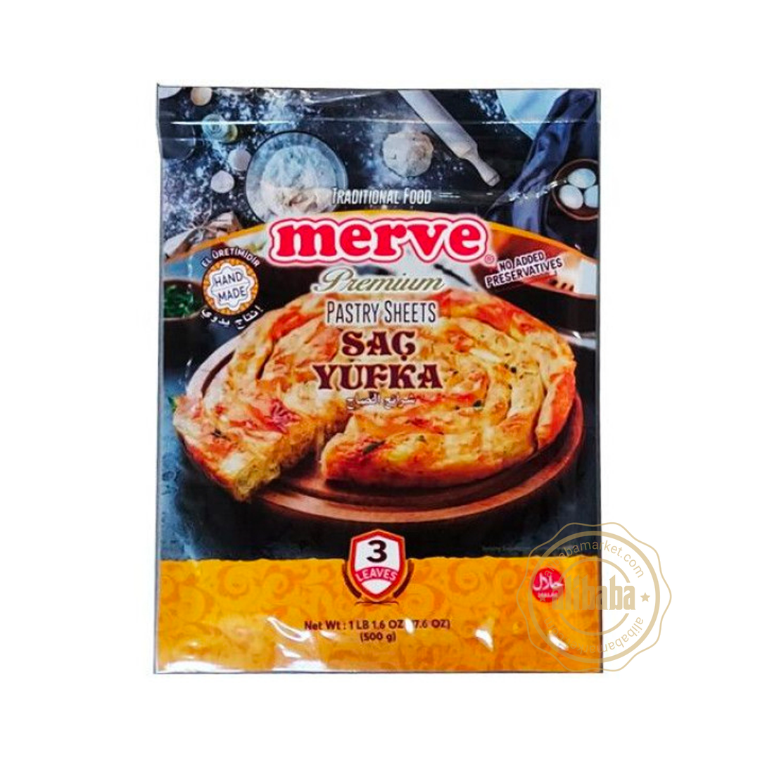 MERVE PREMIUM SAC YUFKA 500GR - Altin Grocery pastry leaves Merve