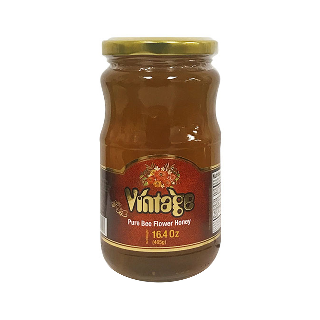 VINTAGE PURE BEE HONEY W COMB 465G - Altin Grocery Honey Vintage