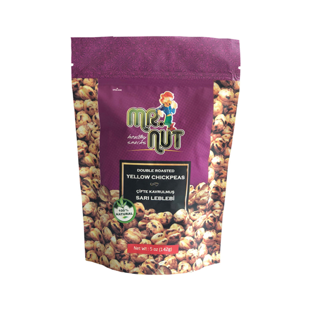 MR. NUT DOUBLE ROASTED YELLOW CHICKPEAS 5 OZ (142GR) - Altin Grocery Nut Mr. Nut