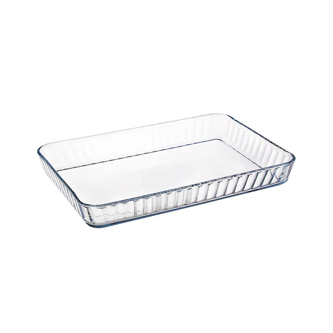 PASABAHCE BORCAM RECTANGULAR TRAY 40 x 27 cm (15" x 10") 59204 - Altin Grocery Ovenware Pasabahce