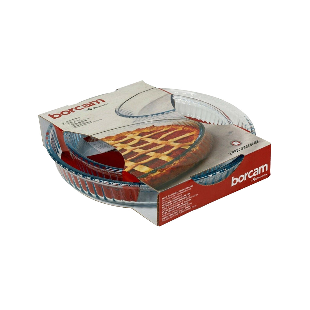 Pasabahce BORCAM Vierkante Ovenschalen - Set van 2 Pasabahce BORCAM Vierkante Ovenschalen - Set van 2
