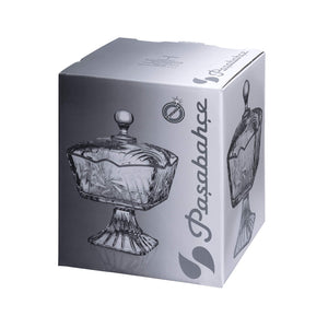 PASABAHCE STELLA GLASS SUGAR BOWL 95467 - Altin Grocery Tableware Pasabahce