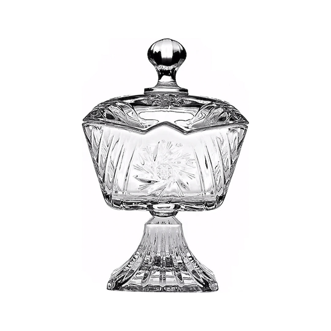 PASABAHCE STELLA GLASS SUGAR BOWL 95467 - Altin Grocery Tableware Pasabahce