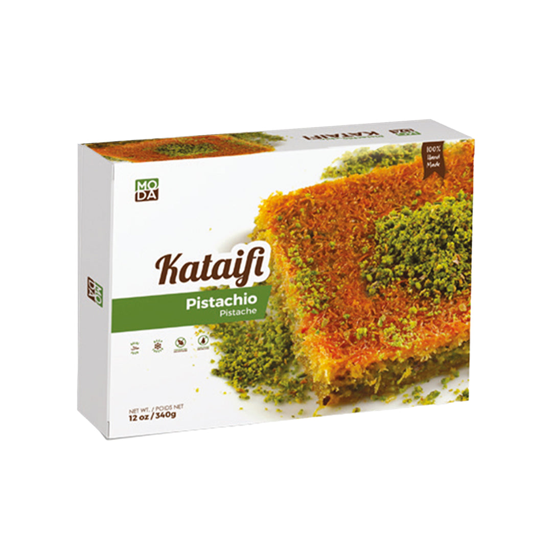 MODA BAKLAVA, KATAIFI WITH PISTACHIO, GIFT PACK 340GR - Altin Grocery Baklava Moda