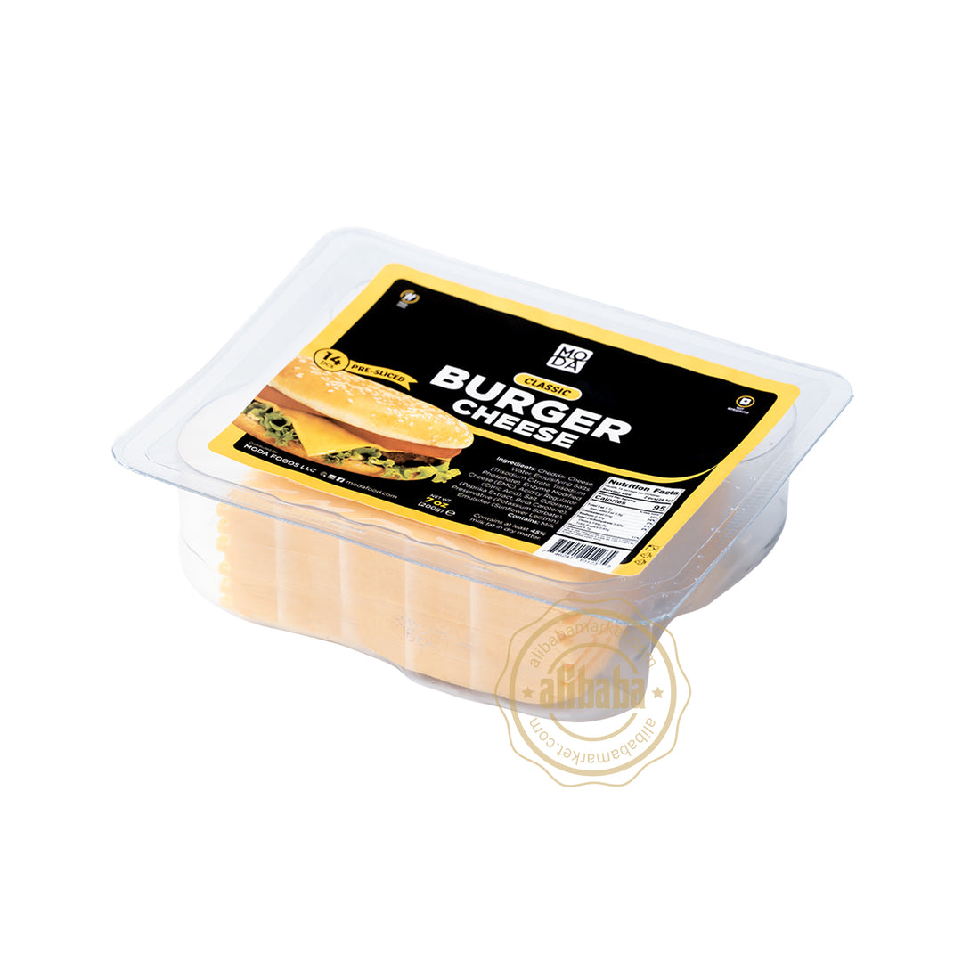 MODA CHEDDAR CHEESE PRE SLICED 200G