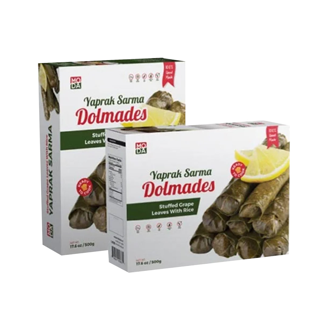 MODA STUFFED GRAPE LEAVES W RICE (UNCOOKED) 1000G - Altin Grocery Ready Meal Moda