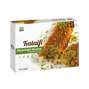 MODA KATAIFI, DIYARBAKIR BHURMA WITH PISTACHIO - GIFT PACK 12OZ - Altin Grocery Baklava Moda