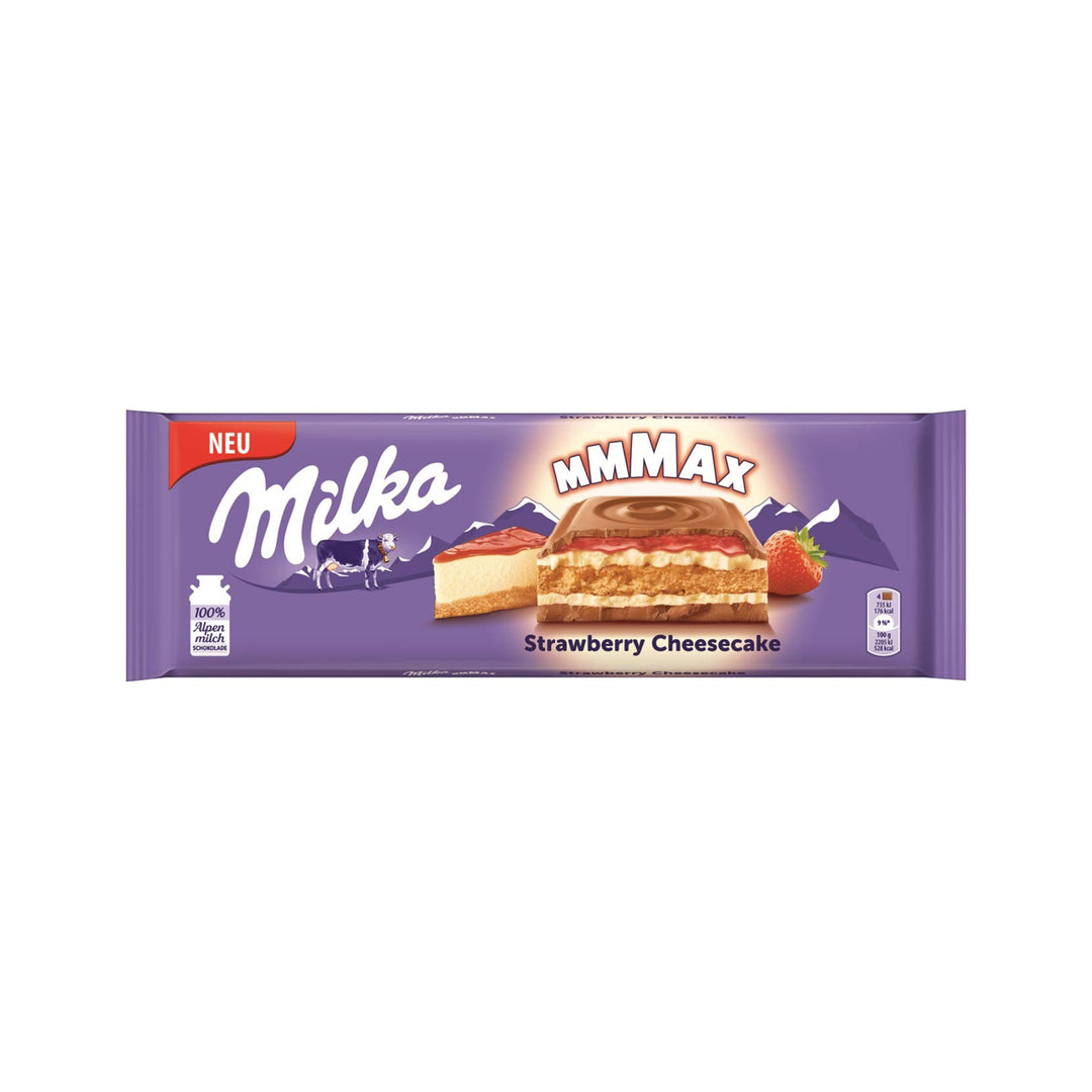 MILKA STRAWBERRY CHEESECAKE CHOCOLATE 300G